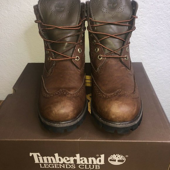 Timberland 6 Inch Premium Brogue 'Legend's Club' S - Picture 3 of 4